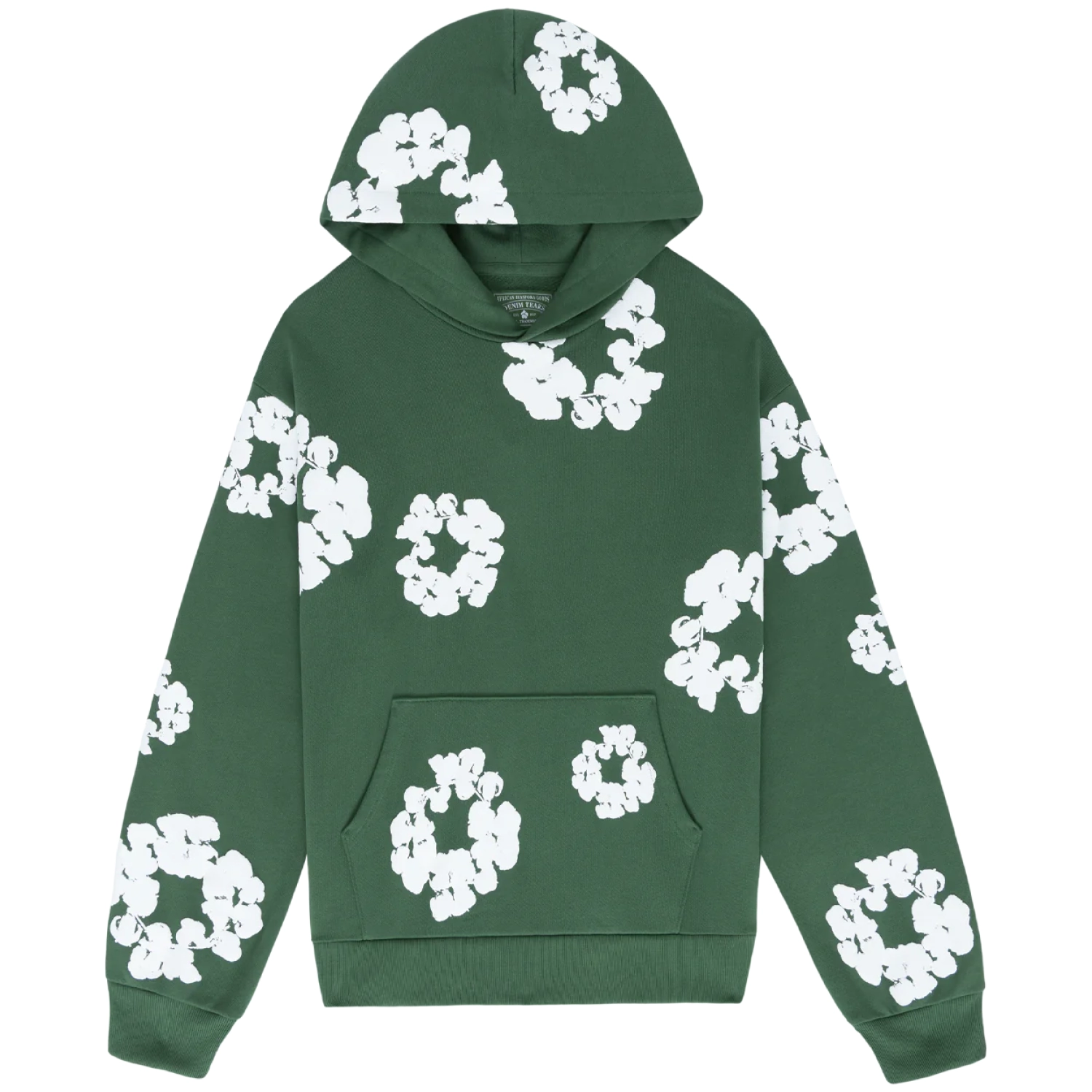 Sweat à capuche Denim Tears The Cotton Wreath Vert