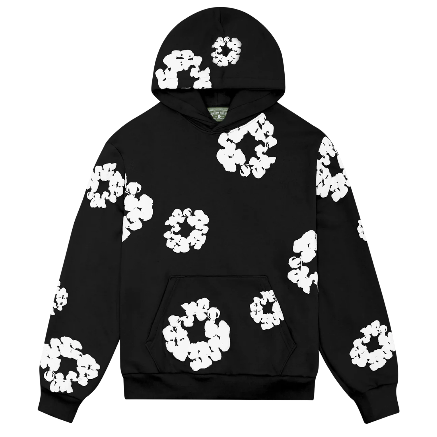 Sweat à capuche Denim Tears The Cotton Wreath Noir