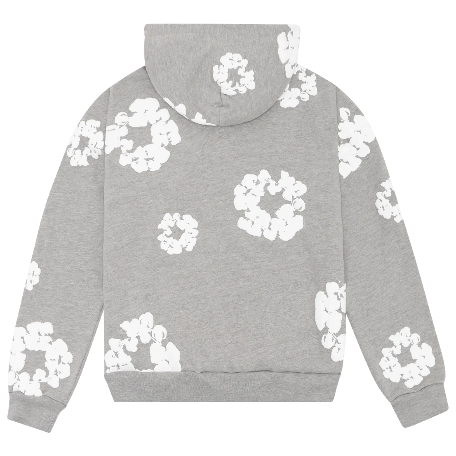 Sweat à capuche Denim Tears The Cotton Wreath Gris