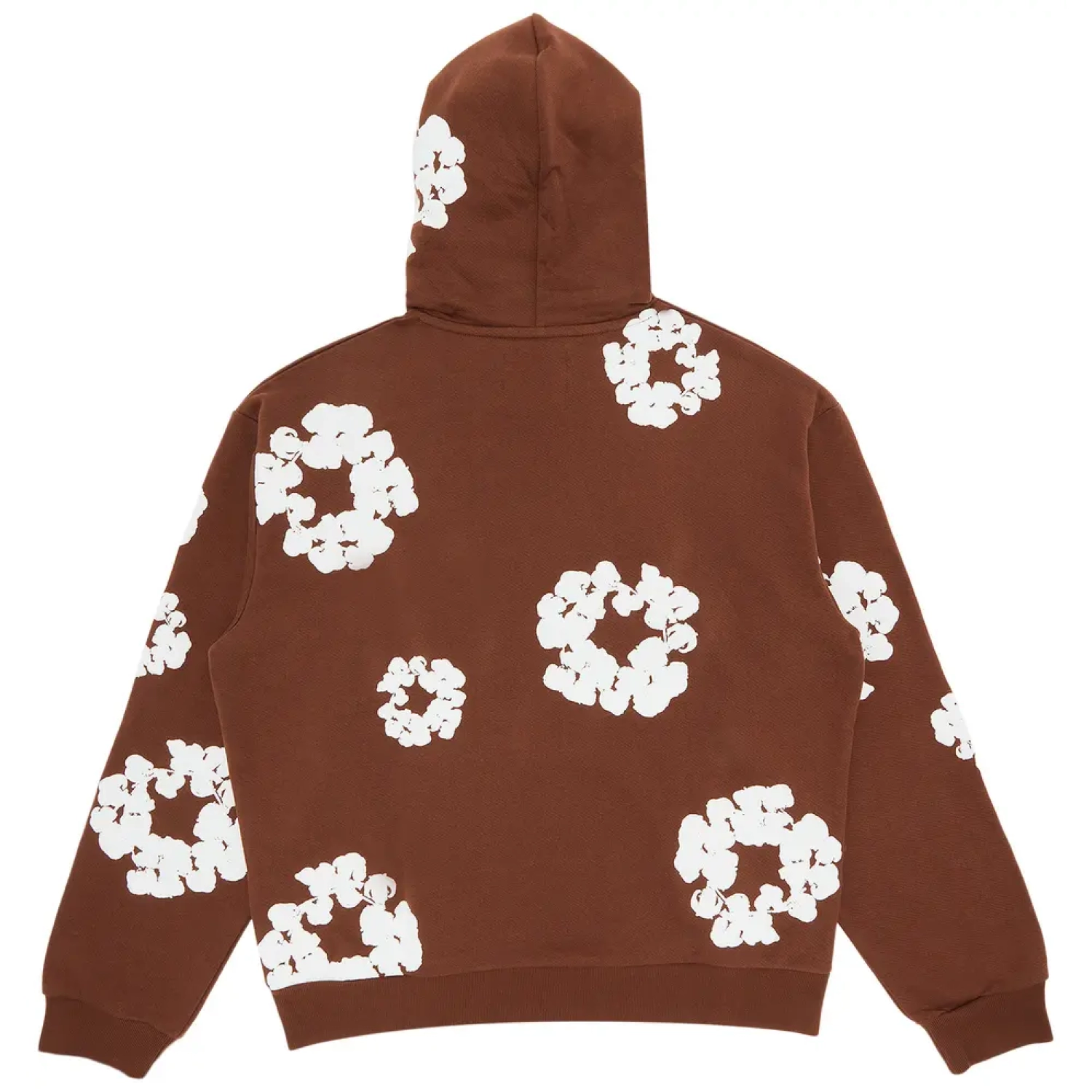 Sweat à capuche Denim Tears The Cotton Wreath Marron